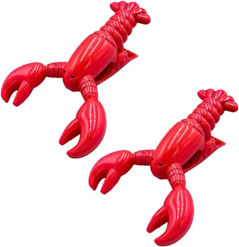 Miniatura 10 de Juego de 2 clips de toalla de playa para playa, piscina y sillas de crucero, pasadores de ropa de plástico, soportes para toallas de playa, clips