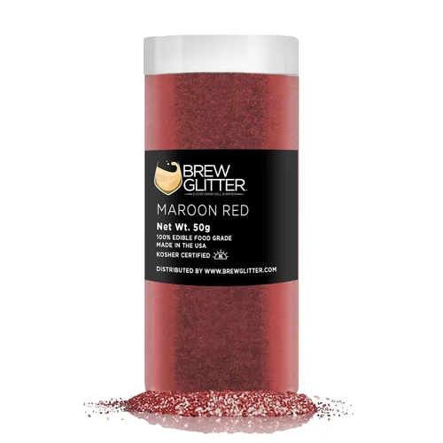 Miniatura 42 de Brillo de cerveza rosa comestible para bebidas, cócteles, cerveza, purpurina y bebidas Certificado Kosher y Halal 100% comestible y de grado
