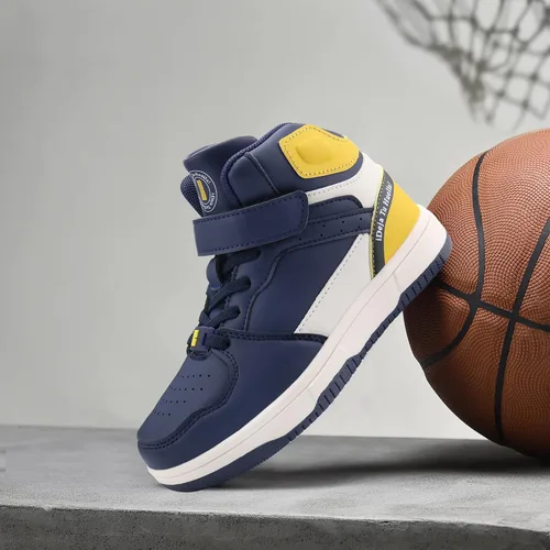 Miniatura 6 de brooman Zapatos de baloncesto para niños, tenis de caña alta para niñas, zapatos de escuela, zapatos deportivos para correr