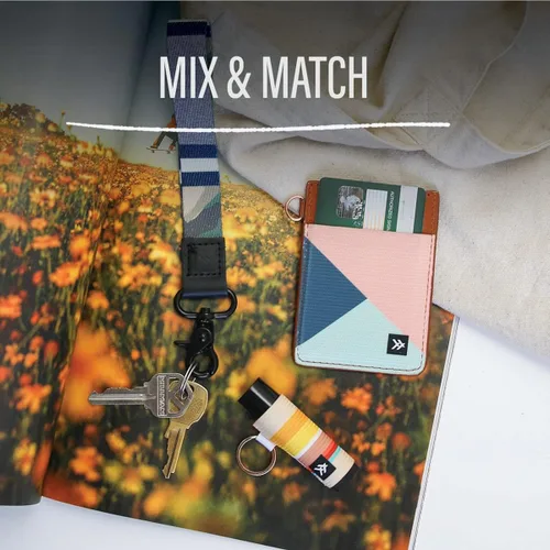 Miniatura 6 de Thread Wallets - Cartera delgada de diseño minimalista con tarjetero vertical.