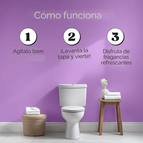 Miniatura 5 de Poo-Pourri Before-You-Go - Recarga de aerosol para inodoro, lavanda y vainilla, 16 onzas líquidas, hasta 800 usos, desodorante para baño con aceites