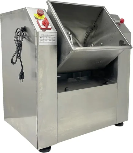 Miniatura 8 de TECHTONGDA Mezclador de masa comercial Mezclador de harina de acero inoxidable Máquina de amasado de masa de 110 V Mezclador de alimentos de alta