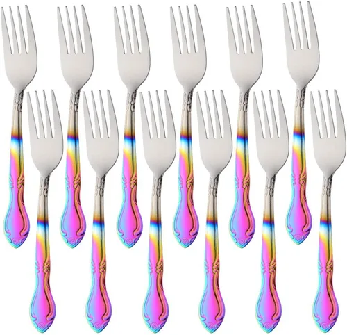 Miniatura 25 de Juego de 12 cucharas de café, mini cucharas de café, cucharas de espresso de acero inoxidable, cucharas pequeñas para postre, té, aperitivo, 4.6