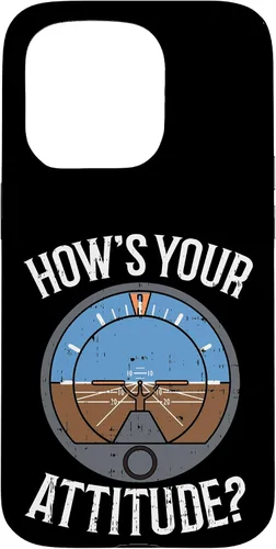 Miniatura 14 de Hows Your Attitude Funny Altitude Aviation Humor Pilot Gift Case for iPhone 17