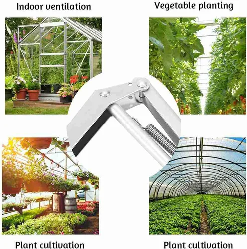 Miniatura 6 de Abridor automático de ventana de invernadero, abridor de ventilación automático, abridor de ventilación de techo, accesorios de invernadero, abridor