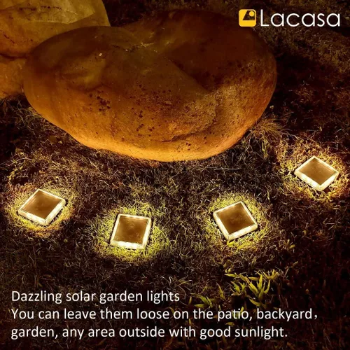 Miniatura 6 de Luces solares de cubierta, luz de muelle para calzada y pasarela, energía solar, para exteriores, escalera, camino, lámpara LED para patio trasero