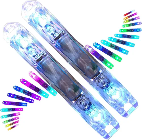 Miniatura 10 de UltraPoi Barra luminosa LED ultraligera (individual) - Rainbow LED para Poi Raves y conciertos