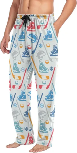 Miniatura 5 de Funny Pajama Pants Mens Lounge Pants Super Soft Men Pajama Bottoms with Pockets Drawstring