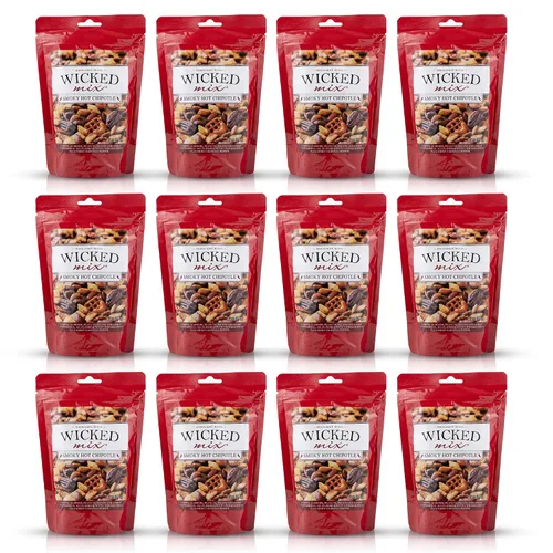 Miniatura 9 de Wicked Mix Mezcla de Aperitivos con Frutos Secos Mixtos - Aperitivos Dulces y Salados Mezcla Trail Mix Paquetes de Aperitivos con Almendras