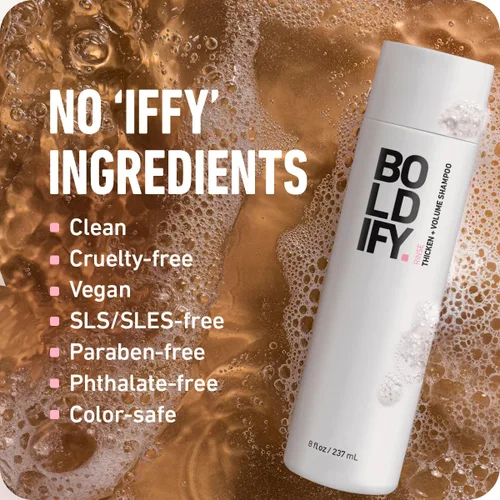 Miniatura 8 de Champú y acondicionador engrosador para el crecimiento del cabello con biotina de Boldify