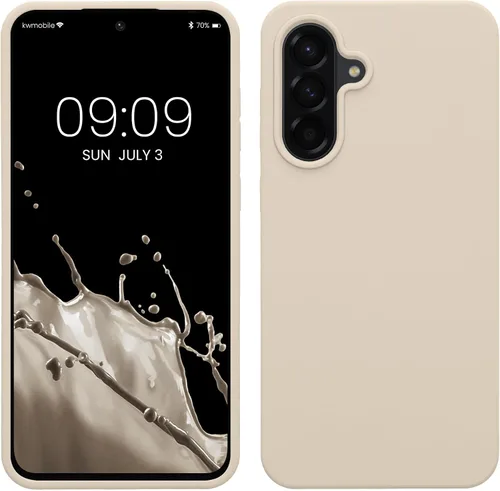 Miniatura 10 de kwmobile Funda compatible con Samsung Galaxy A32 5G - Funda de silicona TPU con acabado suave - Rosa impresionante
