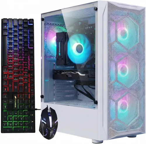 Miniatura 9 de STGAubron Computadora de escritorio para videojuegos, Intel Core i5 hasta 3.6G, Radeon RX 560 4G, 16G RAM, 512G SSD, WiFi 6, BT 5.0, ventilador RGB
