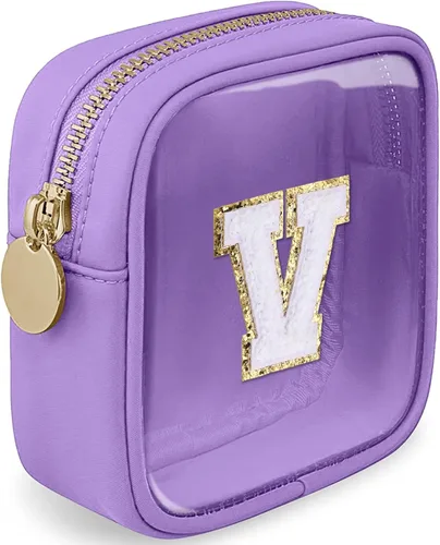 Miniatura 136 de Bolsa de Maquillaje Transparente Pequeña Bolsa de Cosméticos Bolsa de Viaje de Artículos de Aseo Bolsa Transparente con Cremallera Bolso Organizador