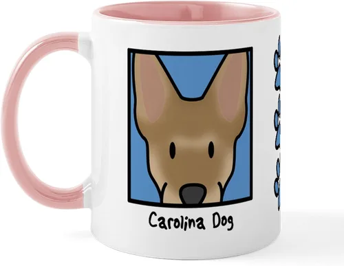 Miniatura 45 de CafePress Taza de café de cerámica Anime American Eskimo de 11 oz (11.0 fl oz)