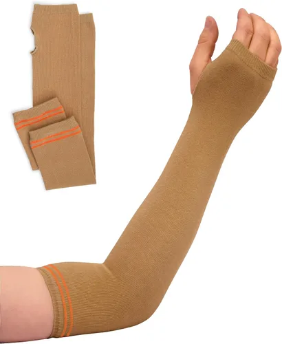 NYOrtho Geri-Sleeves - Protectores de piel para brazos, un par de protectores lavables para proteger la piel delgada sensible de desgarros y Brazo -