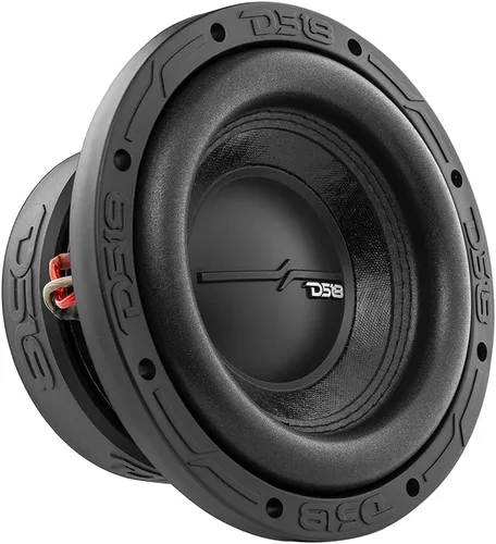 DS18 ZR8.2D Elite-Z - Subwoofer de audio para automóvil de 8 pulgadas, 1000 W, bobina de voz doble, DVC de 2 ohmios, 2+2 OHMS (1 altavoz), color