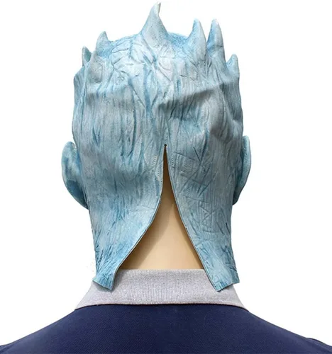 Miniatura 4 de Máscara novedosa de Halloween, Noches, King, Caminante blanco, máscara de fiesta, máscara de látex espeluznante para la cabeza para hombres