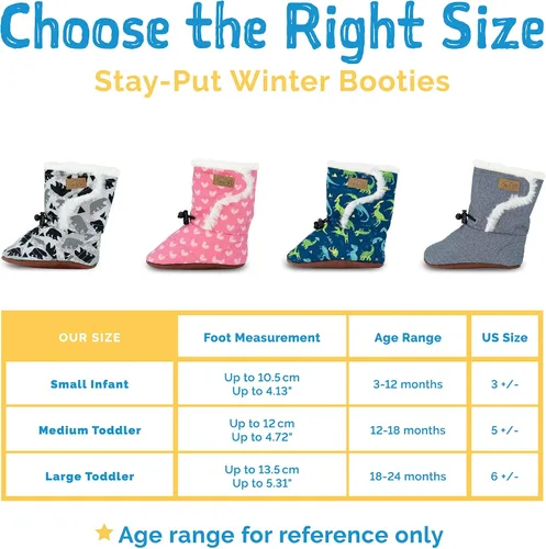 Miniatura 6 de JAN & JUL Botines resistentes al agua para bebés y niños pequeños