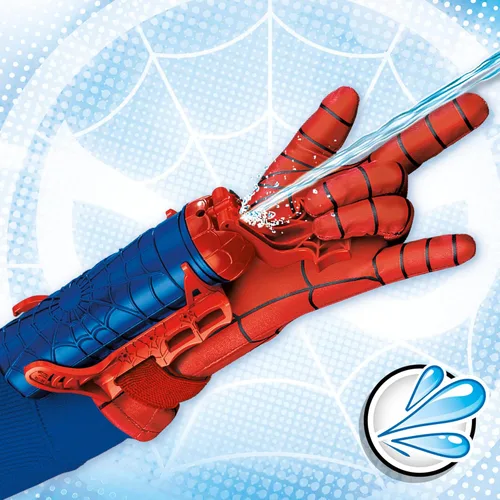 Miniatura 4 de Marvel Spider-Man Superlanzador de Telarañas, 2 en 1, dispara telarañas o agua, juguete lanzador de telarañas, juguetes de juego de roles