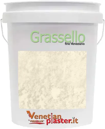 Miniatura 27 de Grassello Auténtico Yeso veneciano Yeso pulido brillante Hecho en Italia a partir de lima y mármol Colores claros (5) Color: BMAF310 Sutil