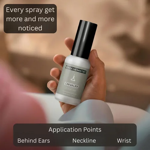 Miniatura 5 de Feromonas para atraer mujeres y hombres (caballería) – Fragancia orgánica exclusiva y ultra fuerte en aerosol de colonia corporal – 1 onza líquida