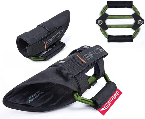 Miniatura 24 de GPCA GP-Grip PRO - Asa de agarre para Jeep Wrangler JL JK Sports/Sahara/Freedom/Rubicon X Unlimited X 2DR/ 4DR 2007-2020 con barras de rodillo de 3