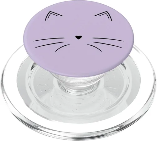 Miniatura 8 de Black Cat Face Light PopSockets PopSockets PopGrip: agarre intercambiable para teléfonos y tabletas