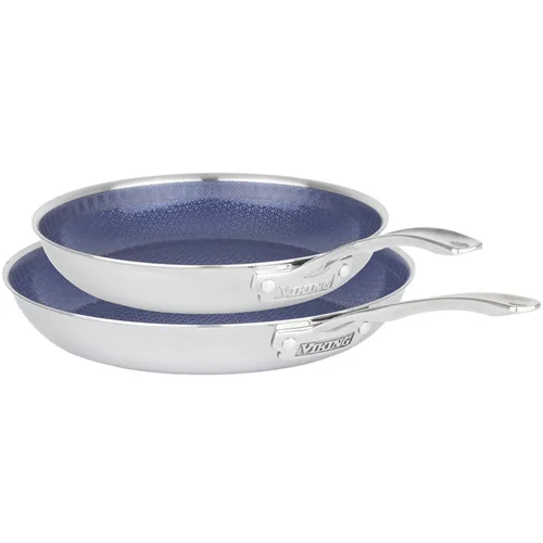 Miniatura 10 de Viking Hybrid Plus - Sartén antiadherente de cerámica de 3 capas, fabricada sin PFAS, utensilios de cocina de inducción de 10 pulgadas, seguro