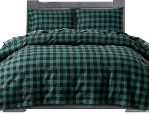 Miniatura 25 de Elegant Comfort Juego de sábanas suaves de franela de 100 % algodón turco, 4 piezas, calidad premium, sábana bajera con bolsillo profundo, ultra