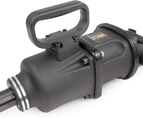 Miniatura 6 de Stark USA 1" Llave de impacto neumática con vástago largo para camiones, juego de 38mm y 41mm, para uso pesado en remolques de camiones, con estuche