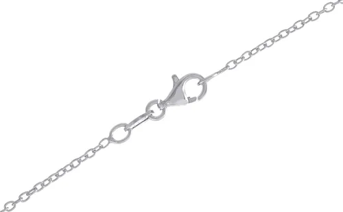 Miniatura 3 de Tienda Collection Sterling SilverGold Over Sterling Silver Pressed Flower Pendant Necklace