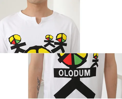 Miniatura 6 de Mens Boys Perfect Cosplay OLODUM Beat It Piano Peace Anti War T- Shirts