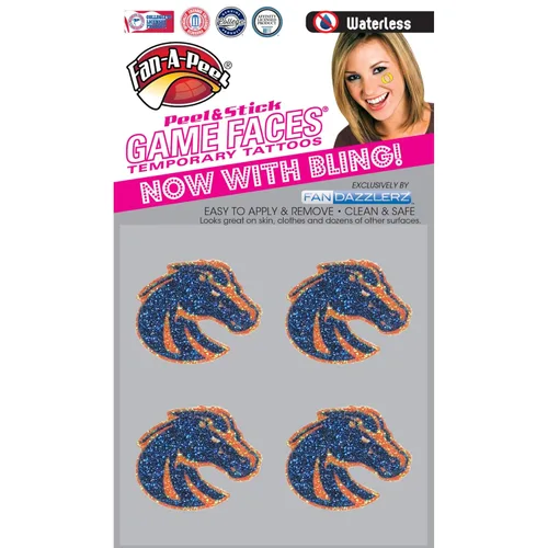 Miniatura 13 de Fan-A-Peel Tatuajes temporales sin agua del estado de Florida, hipoalergénicos, para despegar y pegar, tatuajes temporales impermeables, con Florida
