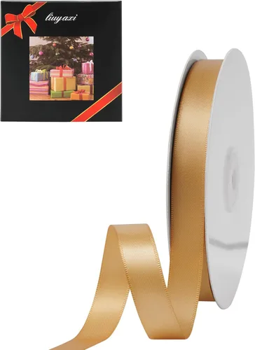 Miniatura 11 de LIUYAXI - Cinta de satén roja de doble cara, 2 pulgadas X 25 yardas continuas, cintas perfectas para envolver regalos, ramo de boda, decoración DIY