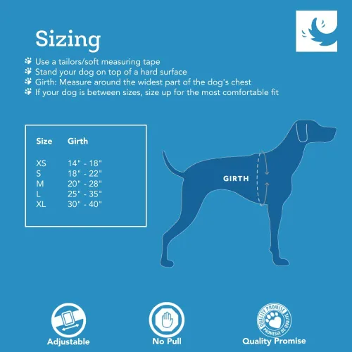 Miniatura 3 de RC Pets Tempo - Arnés para perro sin tirones, talla XS, color negro jaspeado
