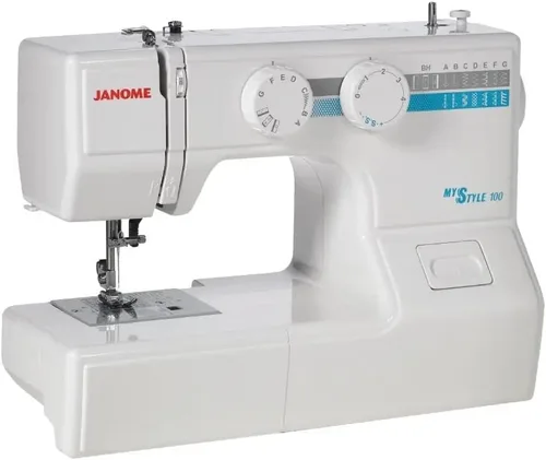 Janome MyStyle 100 Máquina de coser de carga superior con 13 puntadas incorporadas