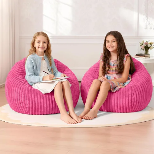 Miniatura 20 de Homguava Puf de 3 pies, puf grande de 3 pies, puf grande de 3 pies, puf grande para adultos con relleno de espuma viscoelástica, cómodos puf suave