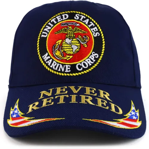 Miniatura 2 de Armycrew Gorra de béisbol de algodón bordada con licencia oficial del Cuerpo de Marines de EE. UU