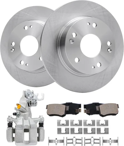 Miniatura 43 de Detroit Axle - Rotores de freno para Ford Mustang 2015 2016 2017 2018 2019 2020 2021 2022 2023 Rotores de freno de disco 2016 2017 2018 2019