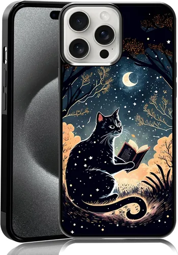 Miniatura 118 de Elegante funda de teléfono con diseño de gato Marie compatible con iPhone 11, funda de encaje dorado para iPhone, a prueba de golpes, rosa fucsia