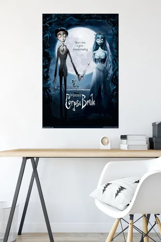 Miniatura 5 de Tim Burton's The Corpse Bride - Póster de pared de una hoja, 22.37 x 34.00 pulgadas, paquete de póster y montaje