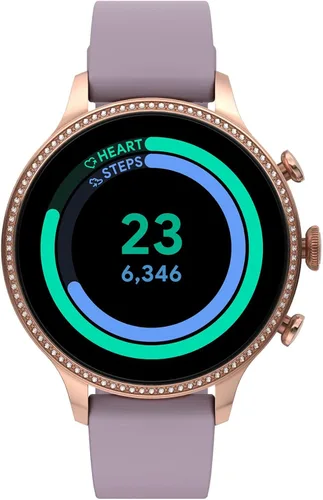 Miniatura 9 de Fossil - Reloj inteligente con pantalla táctil Gen 6 con altavoz para mujer medición de frecuencia cardíaca oxígeno en sangre GPS pagos sin contacto