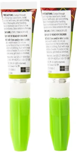 Miniatura 7 de Scotch Super Glue Gel, 0.07 onzas, paquete de 2, se seca rápidamente con un agarre permanente (AD112)