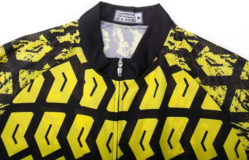 Miniatura 95 de Nuevo Pro cremallera completa hombres ciclismo Jersey manga corta Riding Shirt USA