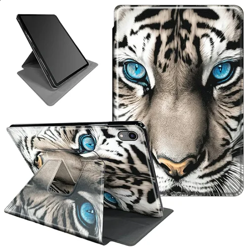 Miniatura 61 de Funda para iPad mini 6 para iPad mini 6ª generación 8.3 pulgadas 2021 360 grados giratorio soporte ligero cubierta inteligente protectora