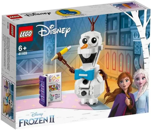 LEGO Disney Frozen II Olaf 41169 Olaf Snowman - Kit de construcción de figuras de juguete (122 piezas)