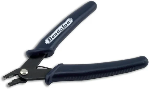 Miniatura 13 de Herramienta de Crimpado Beadalon Estándar - Compatible con Cuentas de Engaste #1-3, Tubos de Engaste #2-3, Azul Oscuro, 13.3 cm / 5.25 in