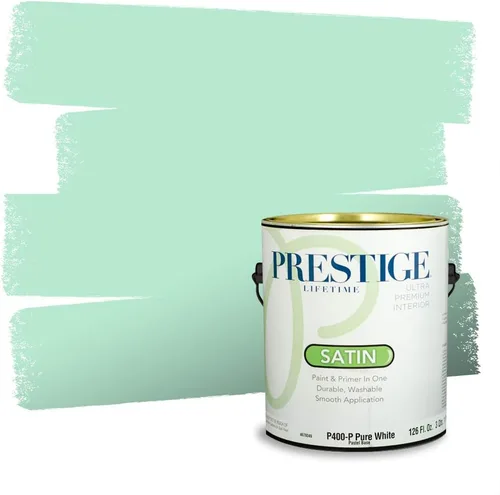 Miniatura 1047 de Prestige Paints - pintura de exterior y pintura de imprimación en una, E100-T-6006-10AVP