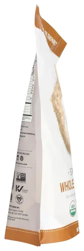 Miniatura 4 de One Degree Organics Harina de trigo integral germinada, sin glifosato, USDA orgánica, grano entero, alto en fibra, sin OMG, vegano, kosher