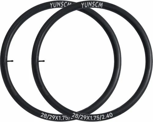 Miniatura 4 de YUNSCM Tubos de bicicleta resistentes de 29 pulgadas de 29 x 1.75/2.40 pulgadas de 29 pulgadas, compatibles